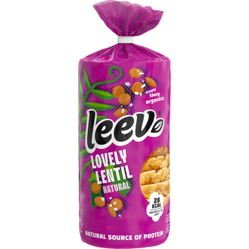 Leev® bio LOVELY LENTIL cakes natural - JUMBO