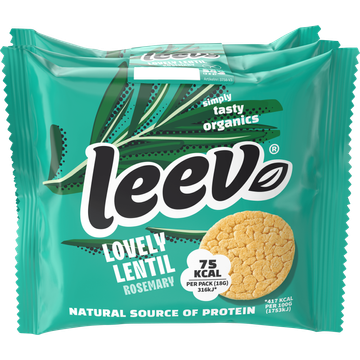 Leev® bio LOVELY LENTIL cakes rosemary - JUMBO