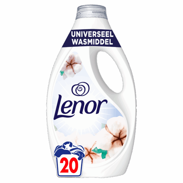 Lenor Katoen fris vloeibaar wasmiddel 20sc - PLUS