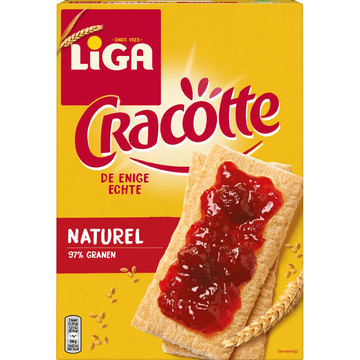 LiGA Cracotte Crackers Naturel - JUMBO