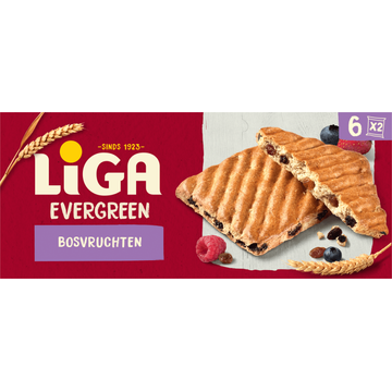 LiGA Evergreen Koekjes Bosvruchten - JUMBO