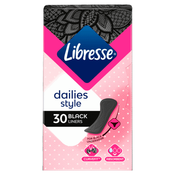 Libresse Inleg normal black - PLUS