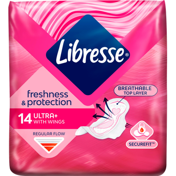 Libresse Ultra Thin Normal Wings Maandverband - JUMBO