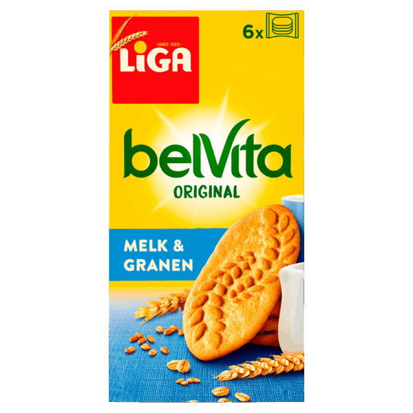 Liga Belvita Liga melk & granen - PLUS