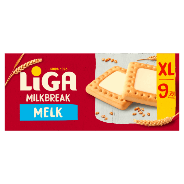 Liga Milkbreak koekjes melk XL - PLUS