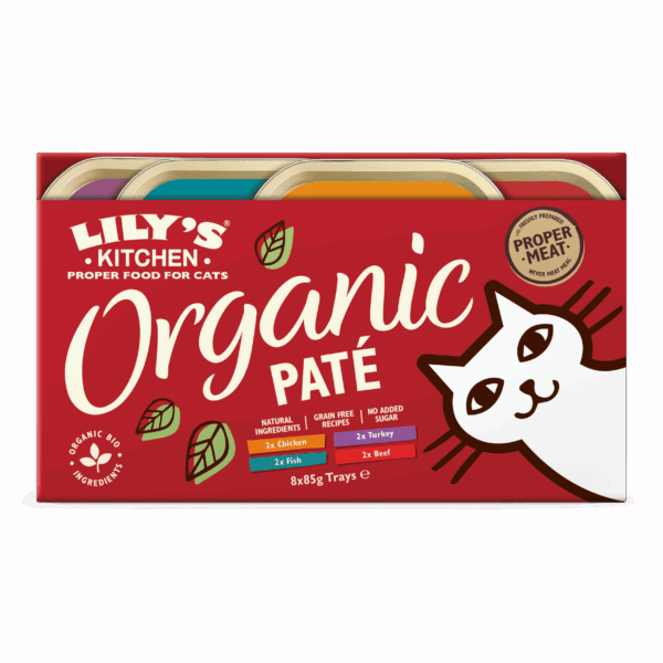Lily's Kitchen Cat Organic Paté kuip - PLUS