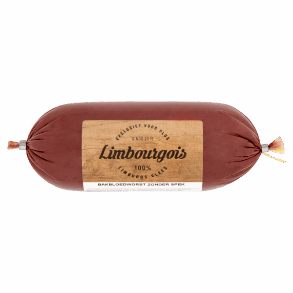 Limbourgois Bakbloedworst zonder spek - PLUS