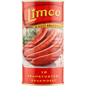 Limco Frankfurters Knakworst 10 Stuks - JUMBO