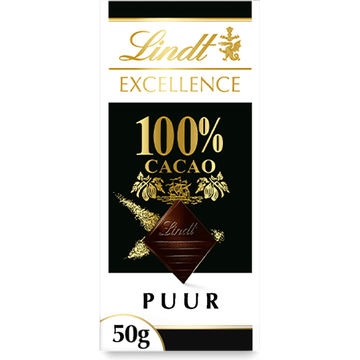 Lindt Excellence 100% Cacao 50g - JUMBO