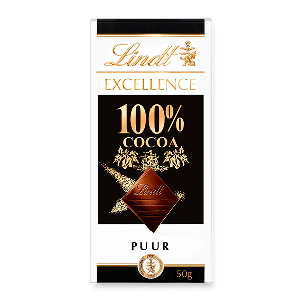 Lindt Excellence 100% cacao - PLUS
