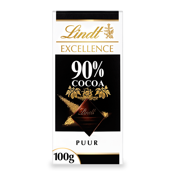 Lindt Excellence cacao 90% - PLUS