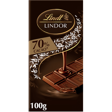 Lindt Lindor Chocolade 70% Cacao - JUMBO