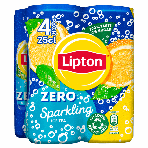 Lipton Ice Tea Sparkling Zero - PLUS