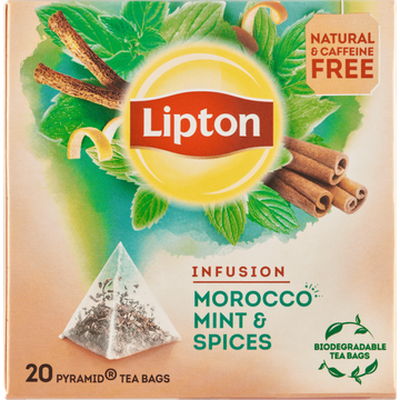 Lipton Thee Infusie Morocco Mint & Kruiden - JUMBO