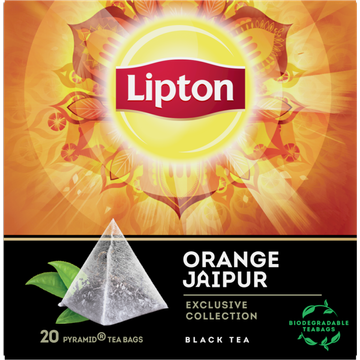 Lipton Zwarte Thee Orange Jaipur - JUMBO