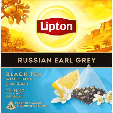 Lipton Zwarte Thee Russian Earl Grey - JUMBO