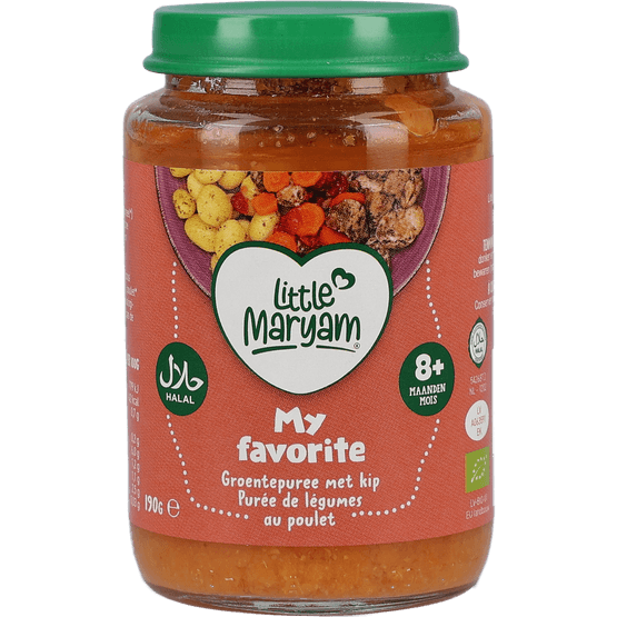 Little Maryam Groentenpuree met kip 8+ mnd - Dirk
