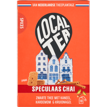 Localtea Speculaas Chai Zwarte Thee met Kaneel