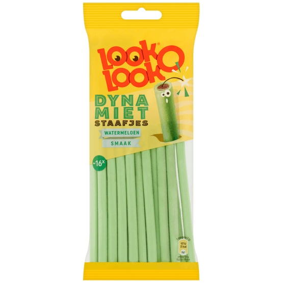 Look O Look Dynamietstaafjes Meloen Zoet Snoep Zak - Dirk
