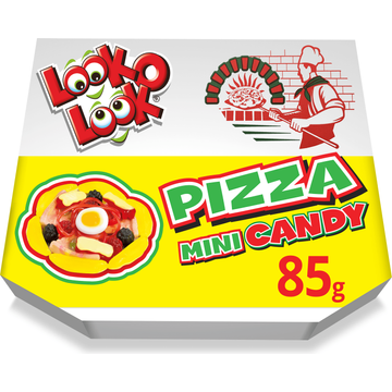 Look-O-Look Snoep Mini Pizza - JUMBO