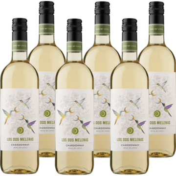 Los Dos Melenas - Chardonnay - 6 x 750ML - zonder doos - JUMBO