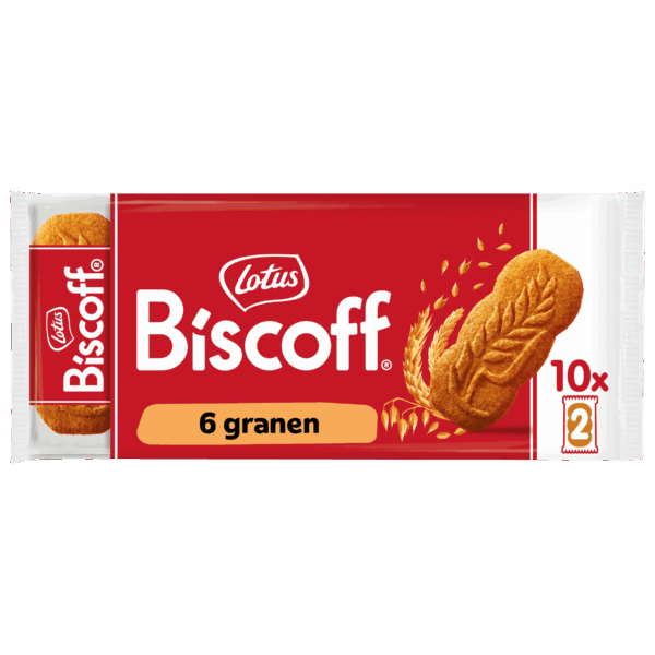 Lotus Biscoff Speculoos Koek 6 Granen - PLUS