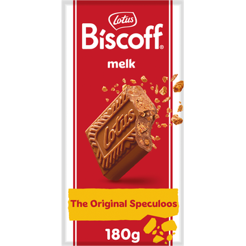 Lotus Biscoff speculoos chocoladereep melk crunchy - JUMBO