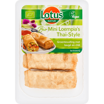 Lotus Natur Bio Mini Loempia's Thai-Style - JUMBO
