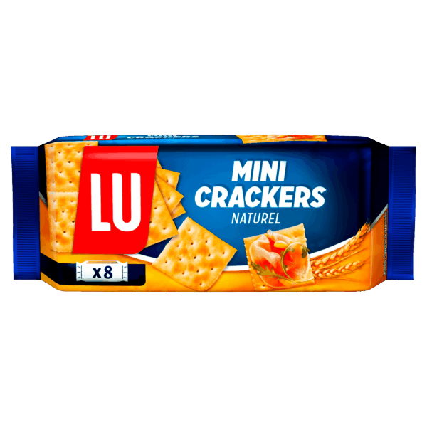 Lu Mini Crackers Naturel - PLUS