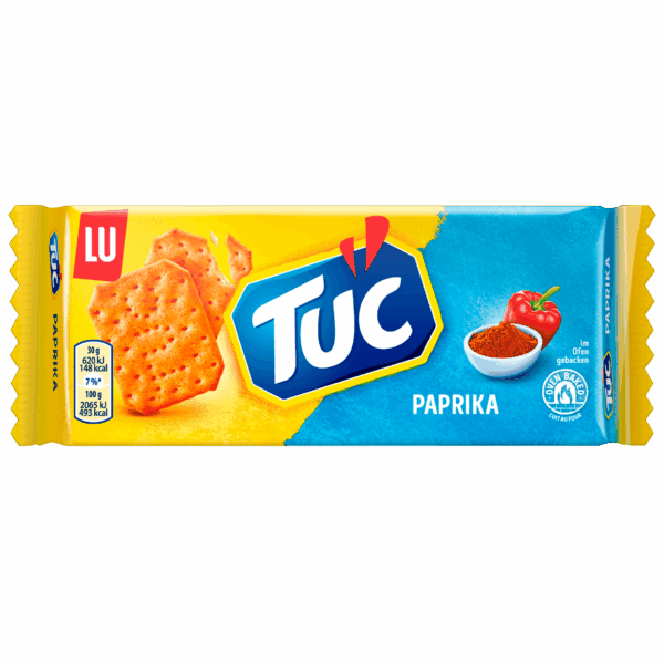 Lu TUC Crackers Paprika Smaak - PLUS