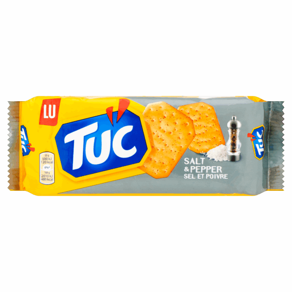 Lu TUC crackers zout & peper - PLUS