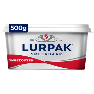 Lurpak Smeerbaar Ongezouten Roomboter met Koolzaadolie - JUMBO