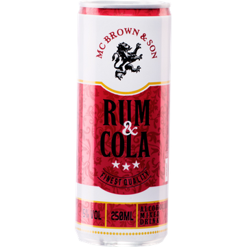 MC Brown & Son - Rum & Cola - JUMBO