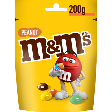 M&M'S Melk Chocolade Pinda Snoepjes Zak Middel - JUMBO