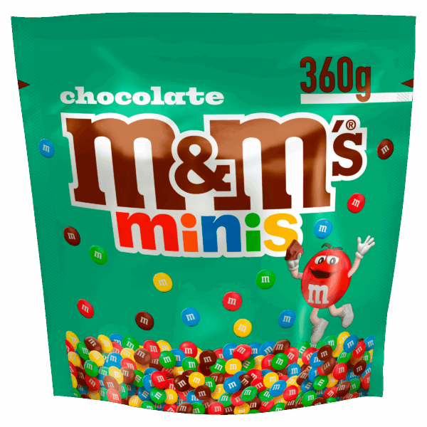 M&M'S Minis chocolade snoepjes maxi - PLUS