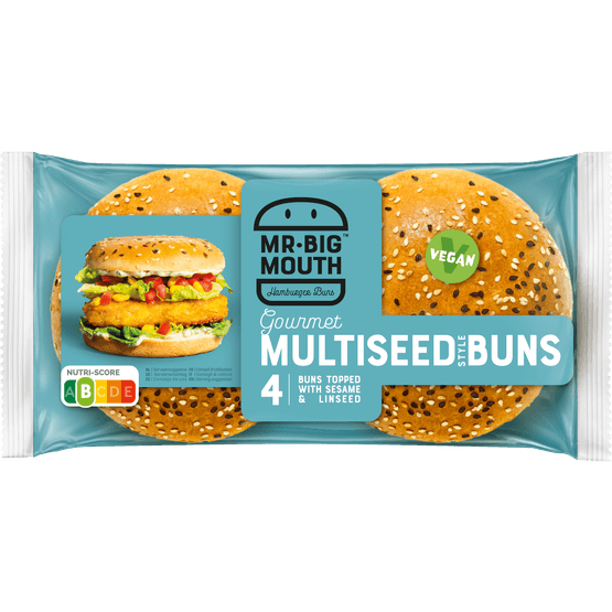 MR BIG MOUTH Hamburger bun multiseeds - Dirk