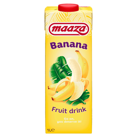 Maaza Banana juice drink - Dirk