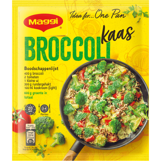 Maggi Dagschotel broccoli kaas - Dirk