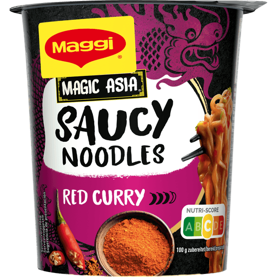 Maggi Noodles rode curry - Dirk