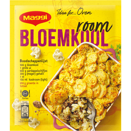Maggi Ovenschotel bloemkool-room - Dirk