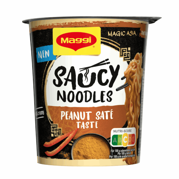 Maggi Saucy Noodles Pinda Saté - PLUS