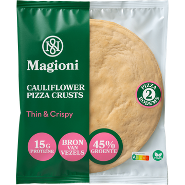 Magioni Bloemkool pizzabodem 2x 195g - JUMBO
