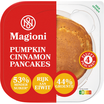 Magioni Pumpkin Cinnamon Pancakes - JUMBO