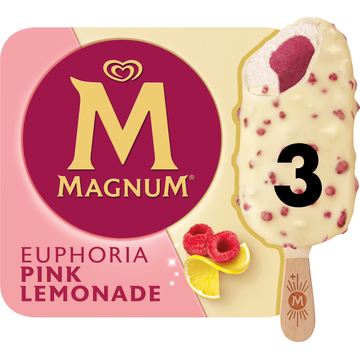 Magnum IJs Euphoria Pink Lemonade 3 stuks - JUMBO