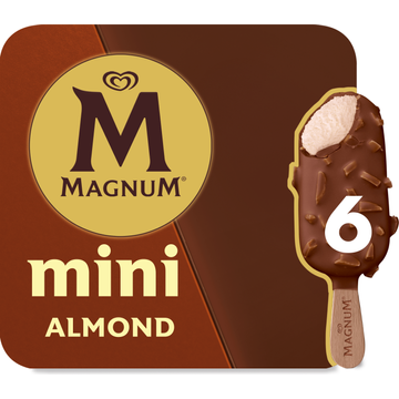 Magnum Mini IJs Almond 6 Stuks - JUMBO