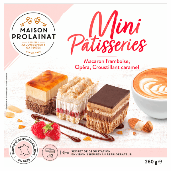 Maison Prolainat Mini pastisseries 12ST - PLUS