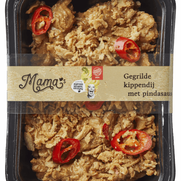 Mama's Maaltijden Gegrilde Kippendij in Pindasaus - PLUS