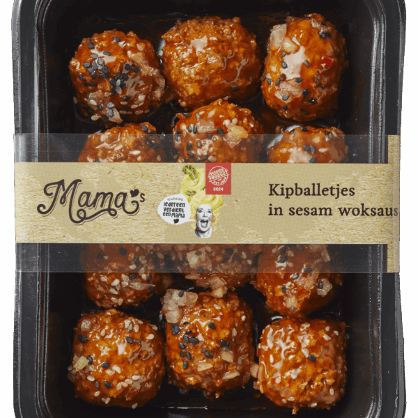 Mama's Maaltijden Kipballetjes Sesam Wok - PLUS