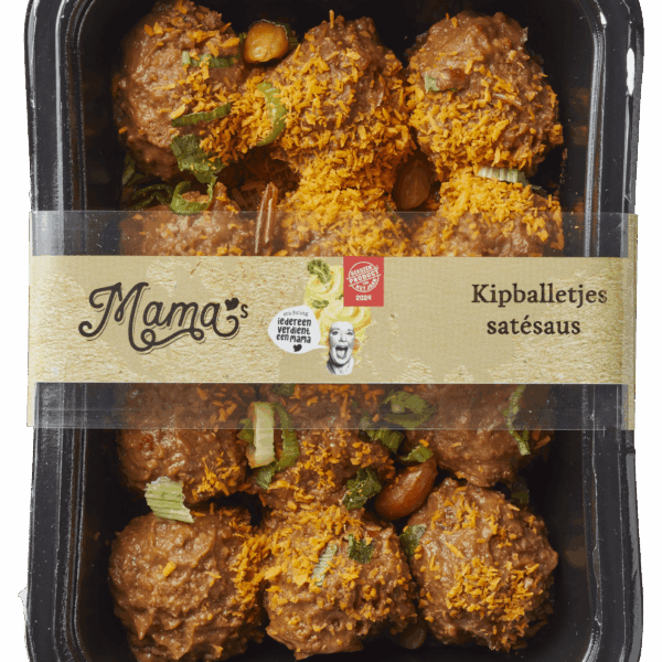 Mama's Maaltijden Kipballetjes in satésaus - PLUS