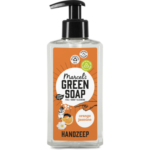 Marcel's Green Soap Handsoap Orange & Jasmine - Albert Heijn